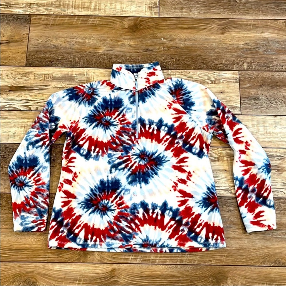 Tie Dye Fleece Pullover - NWT